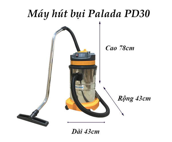 Máy hút bụi Palada PD30
