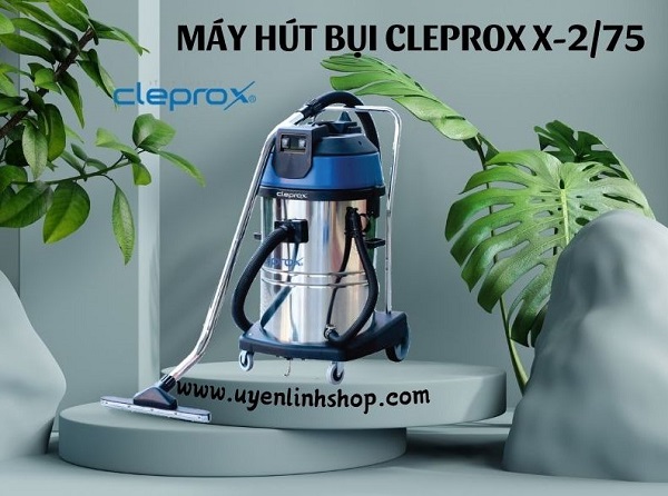 Máy hút bụi CleproX X2/75 - Thùng Inox