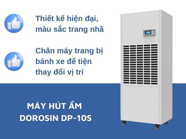 Máy hút ẩm công nghiệp Dorosin DP-10S