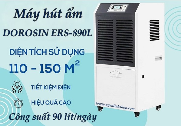 Máy hút ẩm công nghiệp Dorosin ERS-890L