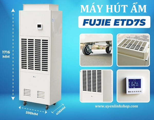 Máy hút ẩm công nghiệp FujiE ETD7S