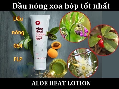 Kem massage trị đau nhức Aloe Heat Lotion có tốt không?
