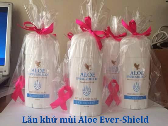 Lăn khử mùi Lô Hội Aloe Vera - Aloe Ever-Shield