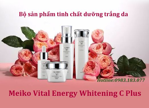 Bộ dưỡng trắng da Meiko Vital Energy Whitening C Plus