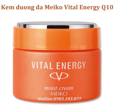 Kem dưỡng da chống lão hóa Meiko Vital Energy Q10 Moist Cream