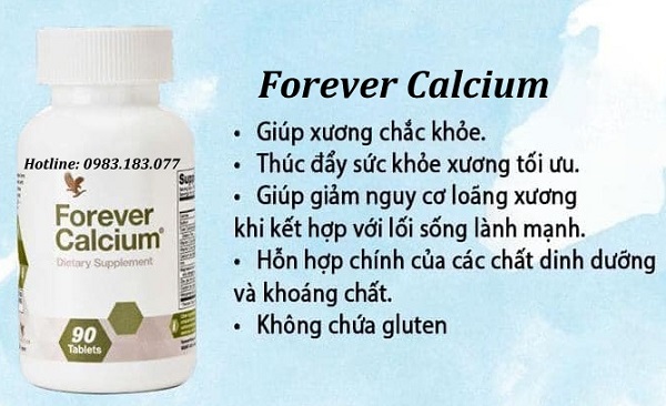 Viên bổ sung Canxi Forever Calcium
