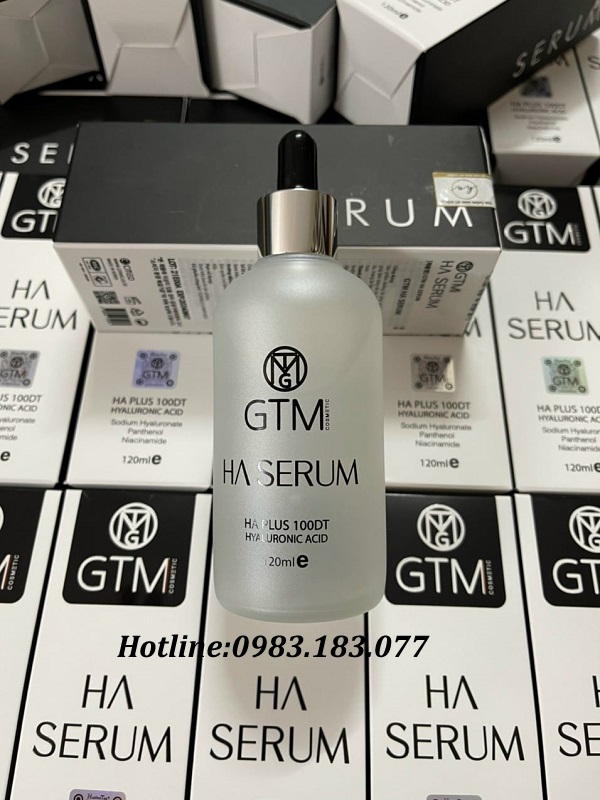 Serum dưỡng ẩm cho da GTM HA SERUM