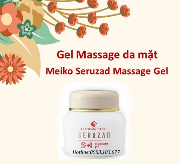 Gel massage da mặt Meiko Seruzad Massage Gel