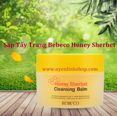 Sáp tẩy trang Bebeco Honey Sherbet Cleansing Balm