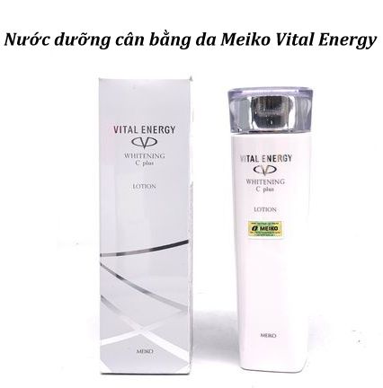 Nước dưỡng cân bằng trắng da Meiko Vital Energy Whitening C Plus Lotion