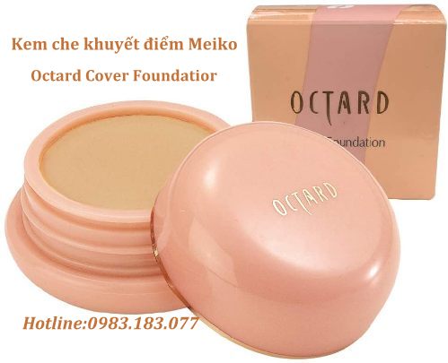 Kem nền che khuyết điểm Meiko Octard Cover Foundation