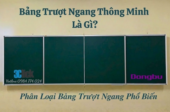 Bảng Trượt Ngang Thông Minh Là Gì? Phân Loại Bảng Trượt Ngang