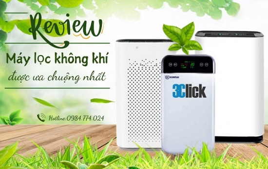 Review máy lọc không khí được ưa chuộng