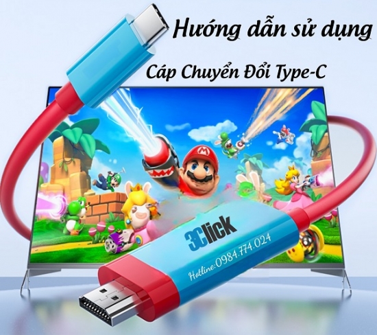 Hướng Dẫn Sử Dụng Cáp Chuyển Đổi Type-C