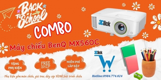 Trọn Bộ Máy Chiếu Giảng Dạy BenQ MX560C