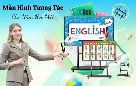 Màn Hình Tương Tác Cho Năm Học Mới 2026
