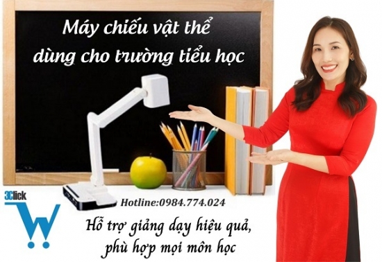 Máy chiếu vật thể dùng cho trường tiểu học