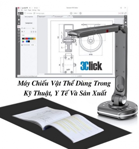 Máy Chiếu Vật Thể Dùng Trong Kỹ Thuật, Y Tế Và Sản Xuất