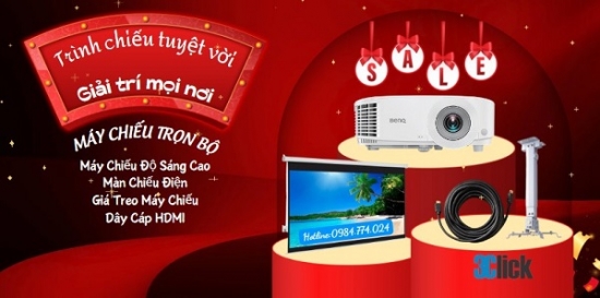 Combo máy chiếu - Trọn bộ máy chiếu giá rẻ