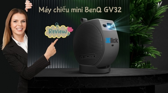 Review máy chiếu mini BenQ GV32