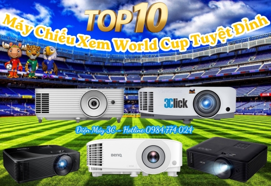 Top 10 Máy Chiếu Xem World Cup Tuyệt Đỉnh