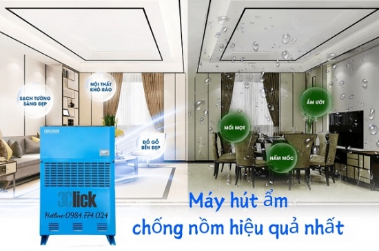 Máy hút ẩm chống nồm hiệu quả nhất hiện nay