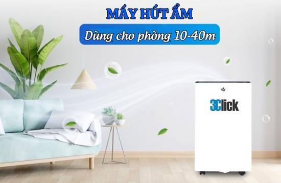 Cách chọn máy hút ẩm cho phòng 10-40m