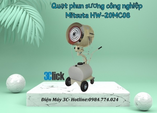 Lợi ích của quạt phun sương công nghiệp Mitsuta HW-20MC08