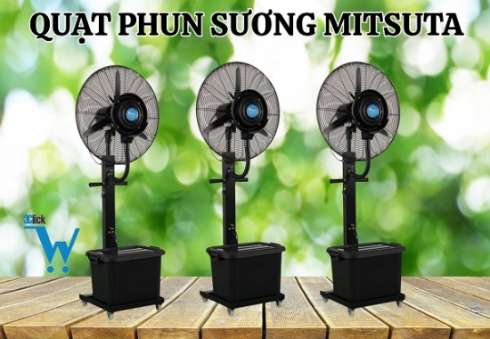Quạt phun sương Mitsuta dùng cho nhà xưởng