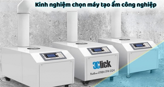 Kinh nghiệm chọn máy tạo ẩm công nghiệp