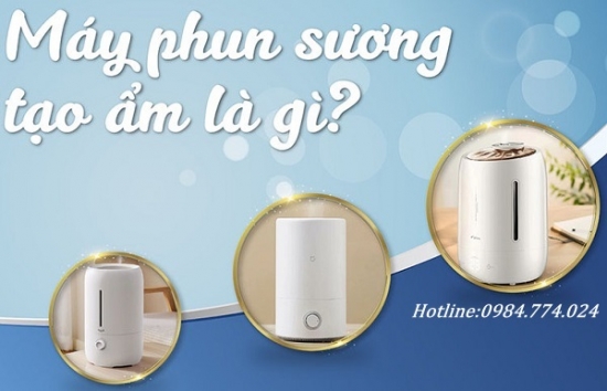 Máy phun sương tạo ẩm là gì? Công dụng của máy phun sương tạo ẩm