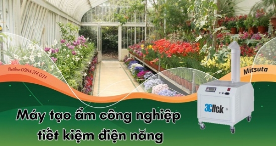 Máy tạo ẩm công nghiệp tiết kiệm điện năng