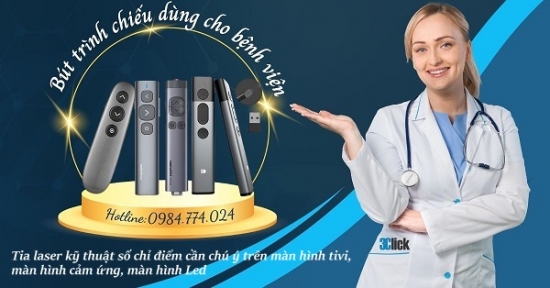 Bút trình chiếu chuyên dùng cho bệnh viện