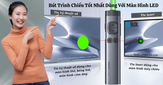 Bút Trình Chiếu Tốt Nhất Dùng Với Màn Hình LED