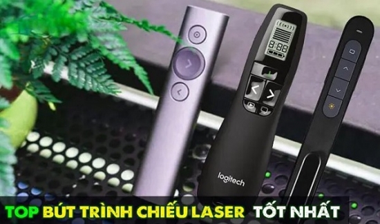 Top 5 bút trình chiếu tốt bán chạy nhất hiện nay