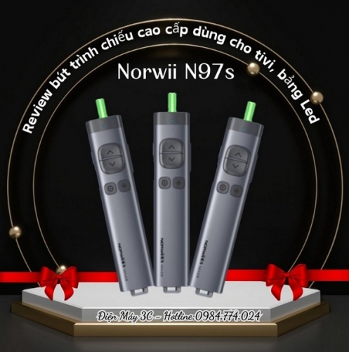 Review bút trình chiếu Norwii N97s