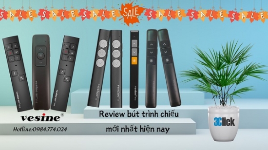 Bút Trình Chiếu Mới Nhất Nhiều Tính Năng Hiện Đại
