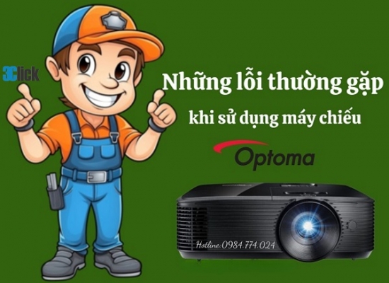 Những lỗi thường gặp khi dùng máy chiếu Optoma