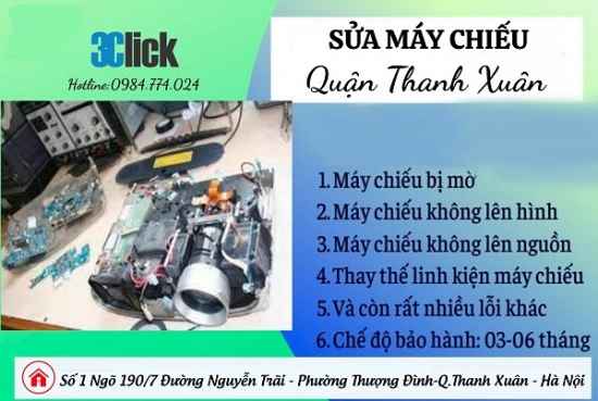 Sửa Máy Chiếu Quận Thanh Xuân Hà Nội
