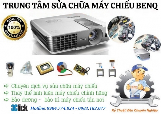 Sửa máy chiếu BenQ linh kiện chính hãng