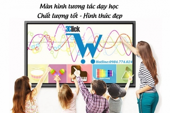 Màn hình tương tác dạy học - Chất lượng tốt - Hình thức đẹp