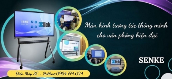 Màn hình tương tác thông minh cho văn phòng hiện đại