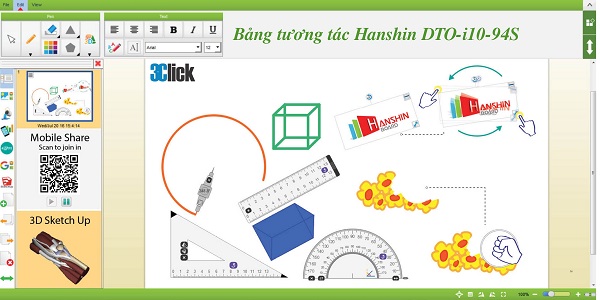 Bảng tương tác Hanshin DTO-i10-94S