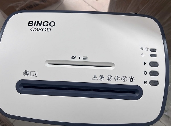 Máy huỷ tài liệu Bingo C38CD