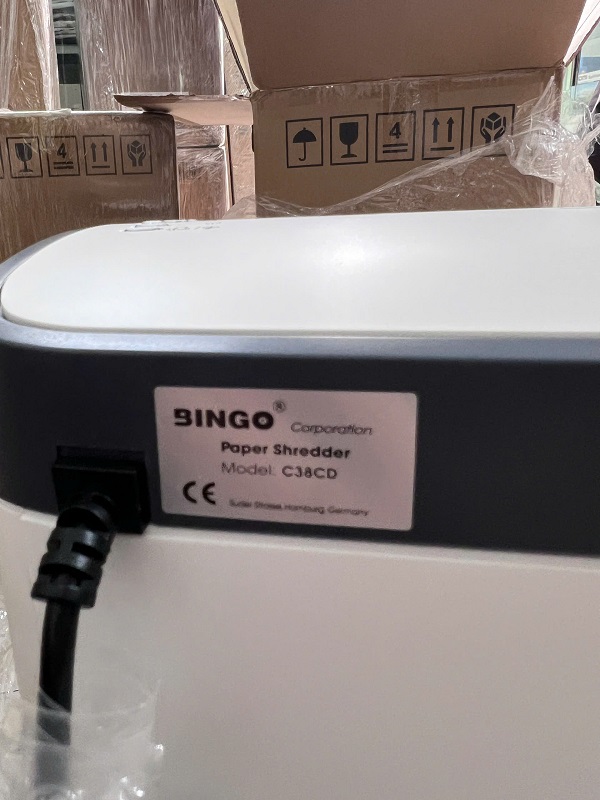 Máy huỷ tài liệu Bingo C38CD