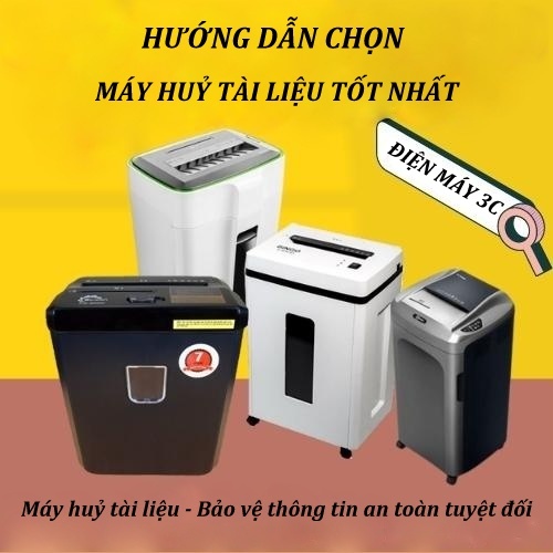 Hướng dẫn chọn máy hủy tài liệu tốt nhất