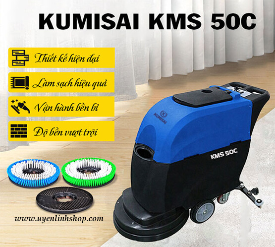 Máy chà sàn liên hợp Kumisai KMS 50C