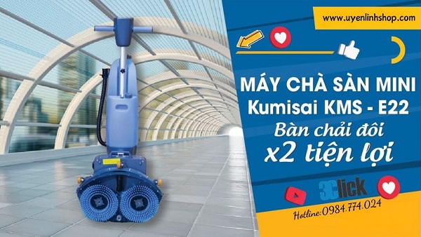 Máy chà sàn liên hợp mini Kumisai KMS-E22