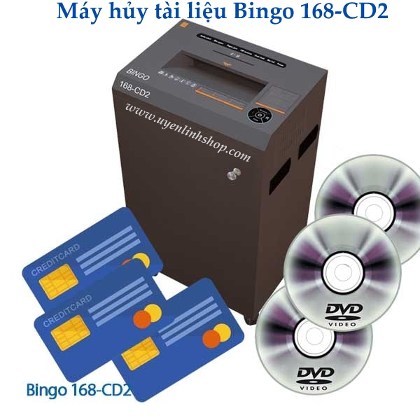 Máy hủy công nghiệp Bingo 168-CD2