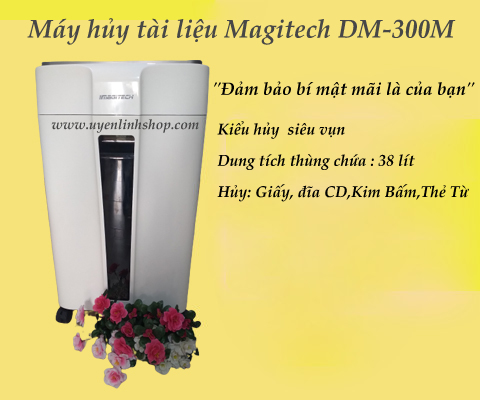 Máy hủy tài liệu Magitech DM-300M